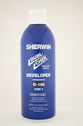 D-106 Developer (Case of 9 cans) 