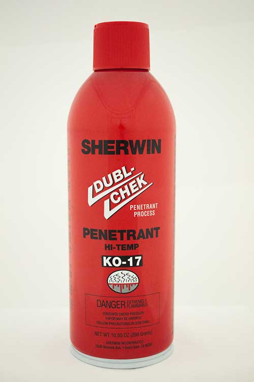 KO-17 High Temp Penetrant (Case of 9 cans) 