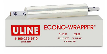 Econo-Wrapper 80 gauge; (per roll price) 