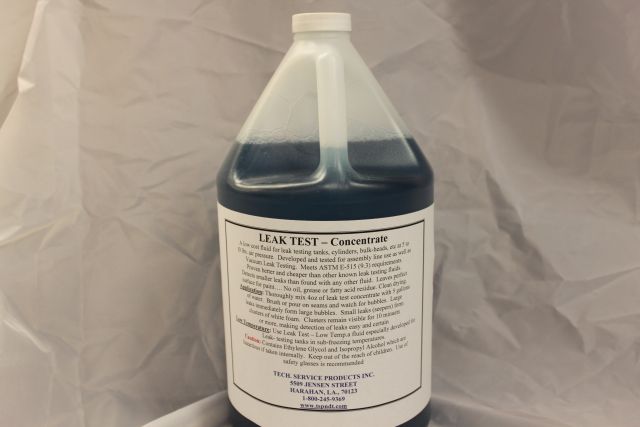 Leak Test - Regular Concentrate leak, test, regular, concentrate