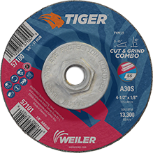 Tiger #57100 - 4 1/2" Cut/Grind Combo 