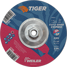 Tiger #57104 - 7" Cut/Grind Combo 