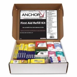4 Shelf First Aid Cabinet Refill, 1000 Pieces 