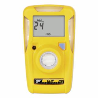 H2S Clip Single-Gas Detector, Surecell, 10-15 ppm Alarm Setting 