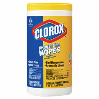 Disinfectant Wipes, Lemon Scent- Clorox Wipes 35 Count 