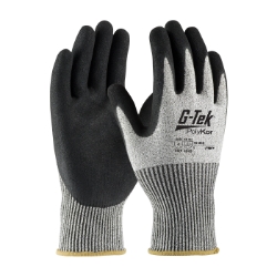 G-Tek PolyKor Double Dipped Nitrile Coated Glove 