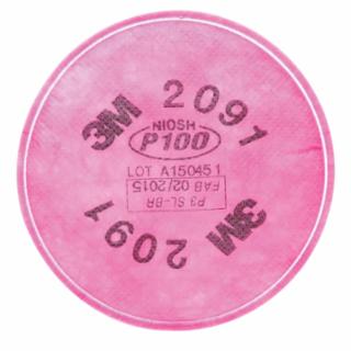 2000 Series Particulate Filter, P100, Particulates, Magenta (2 pack) 