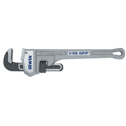 IRWIN Cast Aluminum Pipe Wrench, 24 in Long 