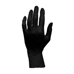 ProWorks® Black Nitrile Exam Powder Free Gloves, 6 mil (GL-N107F) 