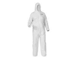 JagShield® MPC Disposable Coveralls Attached Hood, Elastic Wrist & Ankles (case of 25) jagshield, mpc, disposable, coveralls, attached, hood, elastic, wrist, ankles, case
