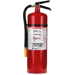 Fire Extinguisher Kidde 4-A, 60-B:C, 10# - with Wall Hook, Rechargeable fire, extinguisher, kidde, 4-a, 60-bc, with, wall, hook, rechargeable