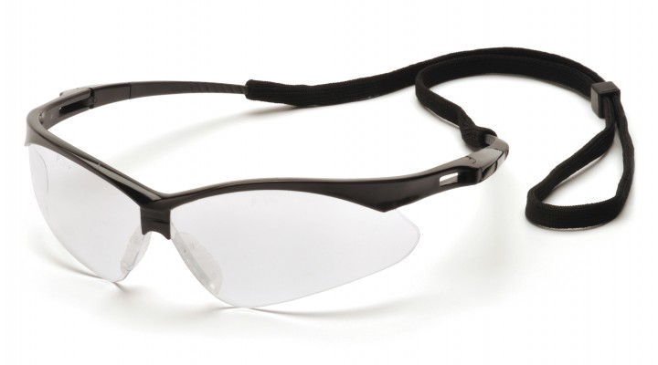 PMXTREME SB6310STP Clear Anti-Fog Lens with Black Frame and Cord pmxtreme, sb6310stp, clear, anti-fog, lens, with, black, frame, and, cord
