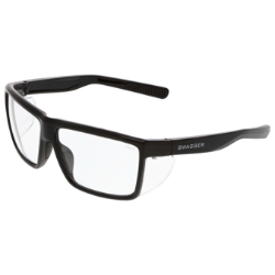 MCR Swagger SR2 Safety Glasses, Black Frame, Clear Lens mcr, swagger, sr2, safety, glasses, black, frame, clear, lens